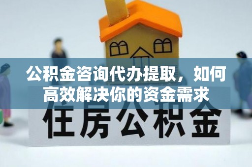 康马公积金咨询代办提取，如何高效解决你的资金需求