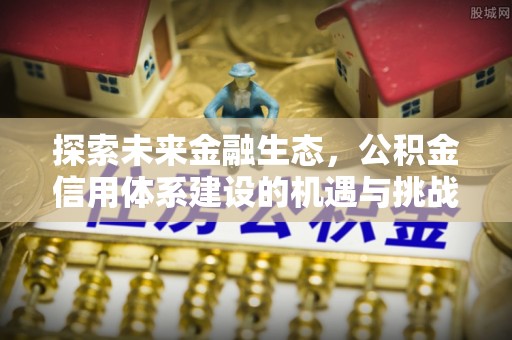 康马探索未来金融生态，公积金信用体系建设的机遇与挑战