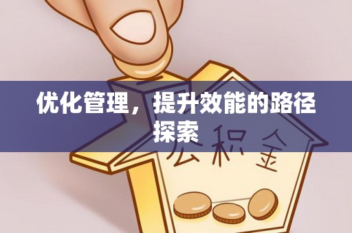 康马优化管理，提升效能的路径探索
