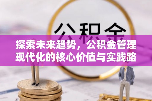 康马探索未来趋势，公积金管理现代化的核心价值与实践路径