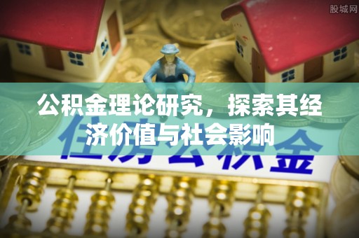 康马公积金理论研究，探索其经济价值与社会影响