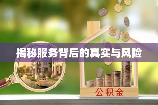 康马揭秘服务背后的真实与风险