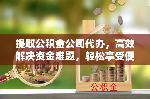 康马提取公积金公司代办，高效解决资金难题，轻松享受便捷服务