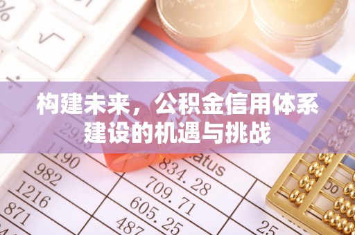 康马构建未来，公积金信用体系建设的机遇与挑战