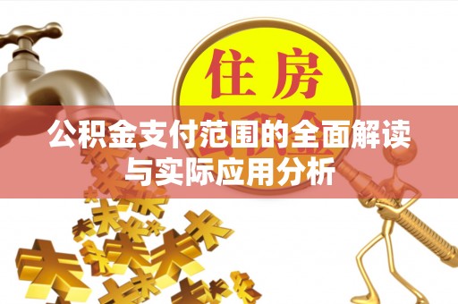 康马公积金支付范围的全面解读与实际应用分析