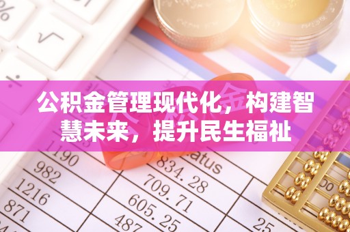 康马公积金管理现代化，构建智慧未来，提升民生福祉